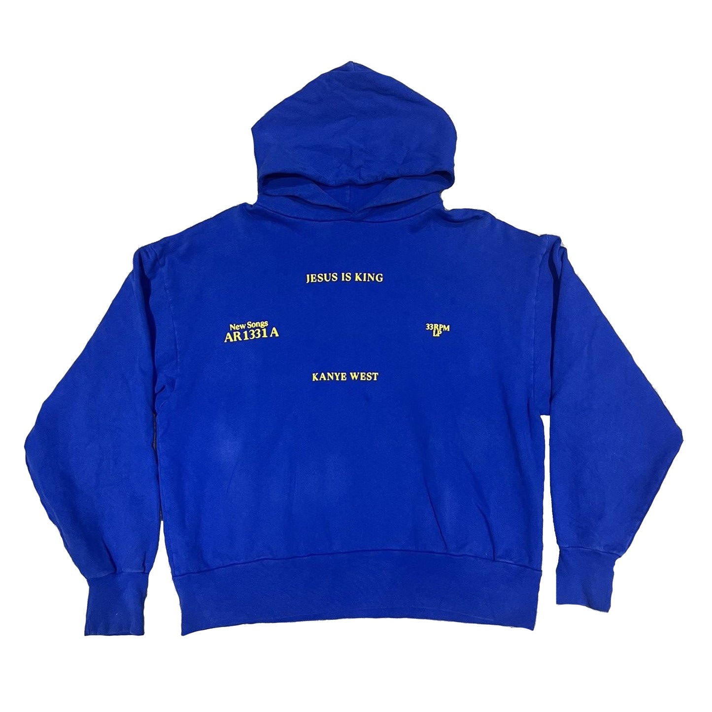 Jesus Is King Kanye West Navy Fleece Hoodie