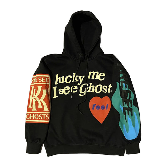 Lucky Me I See Ghost Kanye West Style Hoodie