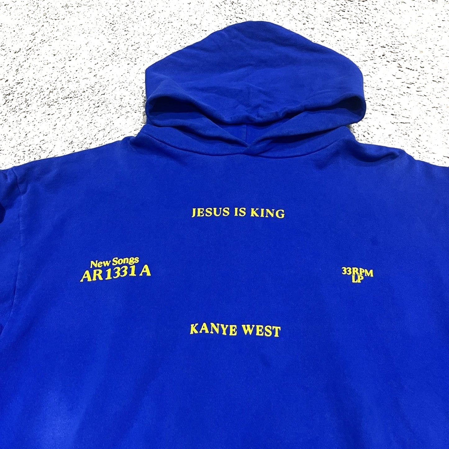 Jesus Is King Kanye West Navy Fleece Hoodie