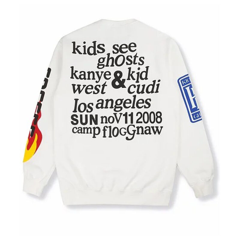 Kanye West Kids See Ghosts Printed SweatShirt