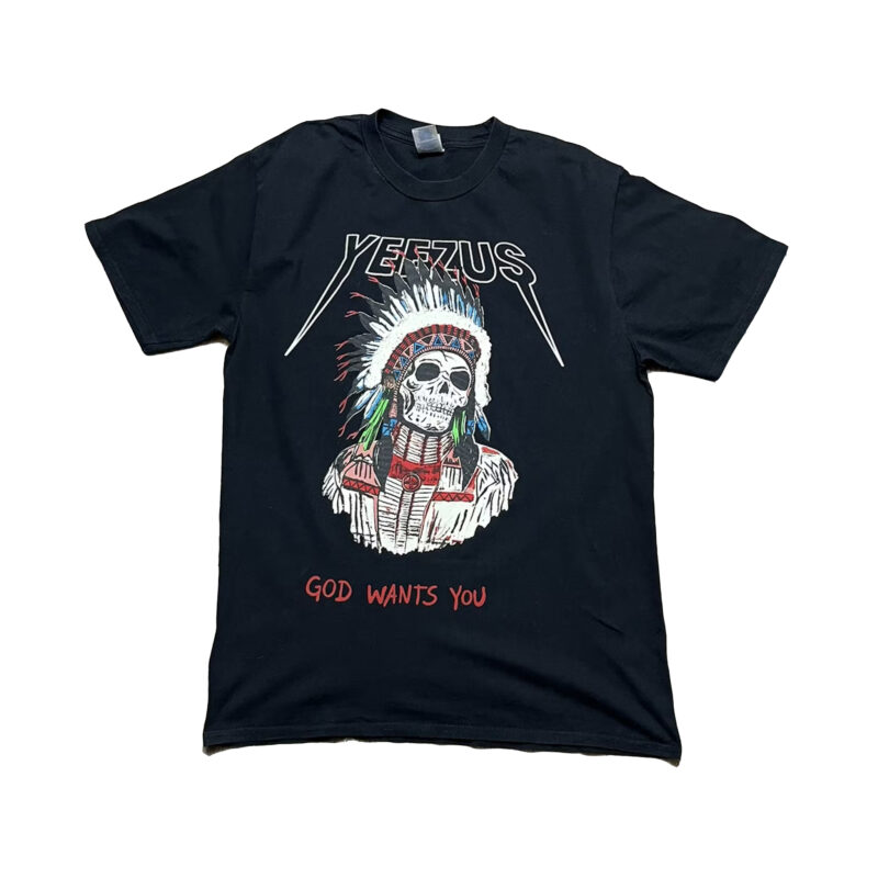 Kanye West Yeezus God Wants You Wes Lang Reaper T-Shirt